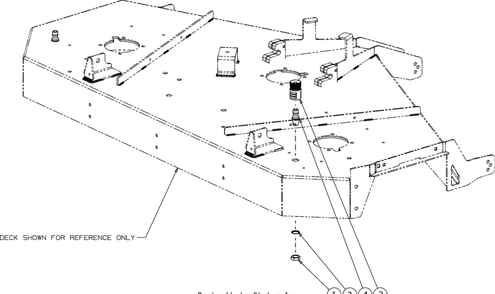Deck Wash Diagram and Parts List for Z-FORCESZ60KH (17BSDGHD010)(2018) Cub Cadet Lawn Tractor